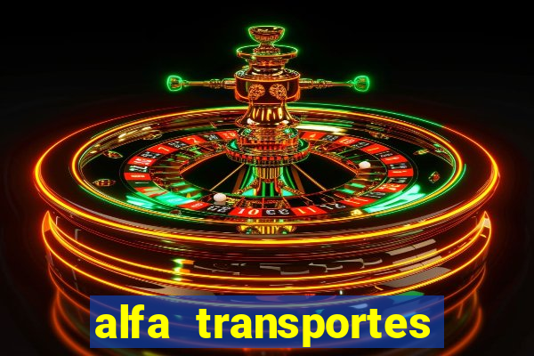 alfa transportes novo hamburgo